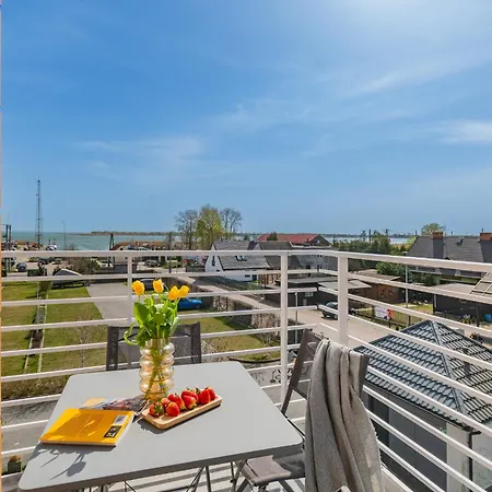 아파트 Mierzeja - Marina, Katy Rybackie, Klimatyzacja, Przyjazne Zwierzetom, 100 M Od Zalewu Wislanego Kąty Rybackie